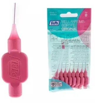 TePe Original mezizubní kartáčky 0,4 mm- růžové 8 ks