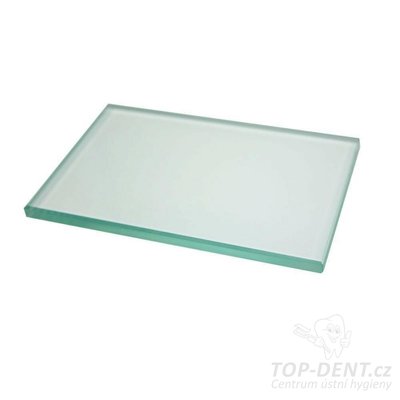 Třecí tvrzené sklíčko na míchání, 1ks