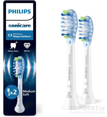 Philips Sonicare C3 Premium Plaque Defence HX9042/87, 2ks