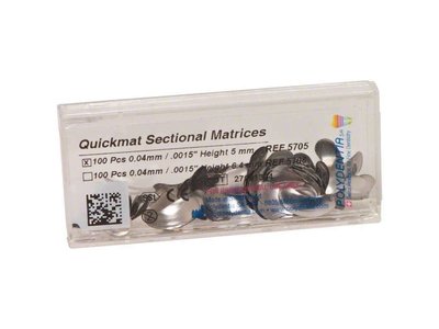 POLYDENTIA - Quickmat sectional matrices premolar 100 pc