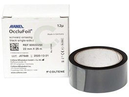 HANEL OccluFoil+, einseitig 12µ 22mm