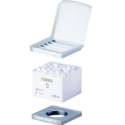 Solomat-Click zásobník na vatové kuličky velikost 0