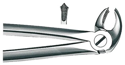ORBIS Extrakční kleště, tvar 22, dolní moláry