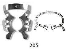 Spona Kofferdam č.205