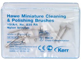 Hawe™ Miniature - Packung 10 Stück mit Nylonborsten, RA