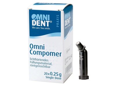 OMNI Compomer - výplňový materiál, 20x0,25g