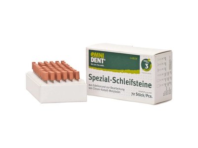 OMNI Speciální brusný kámen, světle hnědý, č.31, 72ks