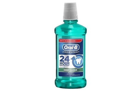 Oral-B płukanka Pro Expert Deep Clean 500ml - bez alkoholu