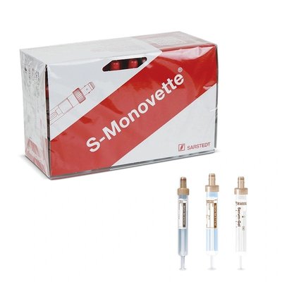Zkumavka S-Monovette Serum + gel, hnědá, 50 ks - 7,5 ml
