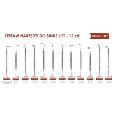 Zestaw narzędzi do Sinus Lift Orimed
