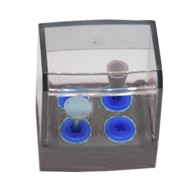 Dezinfekční box - rotační nástroje pro 4ks, Black