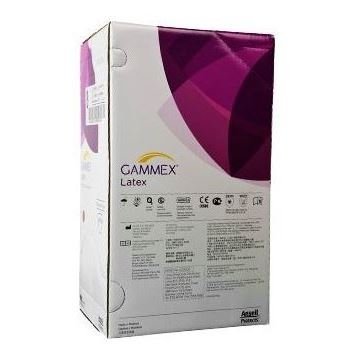 Gammex rukavice sterilní ansel latex - 6.0 bez pudru, 50 párů