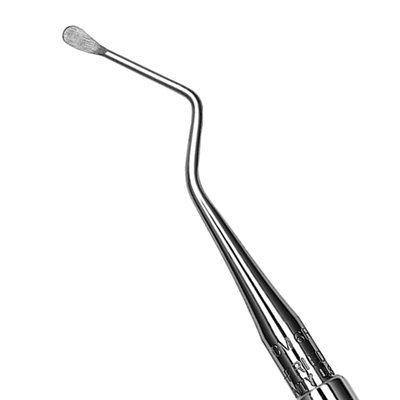 Surgical Curette Molt #6R, hdl #502