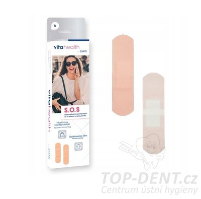 Sada praktických náplastí do kabelky VitaHealth S.O.S (8 ks)