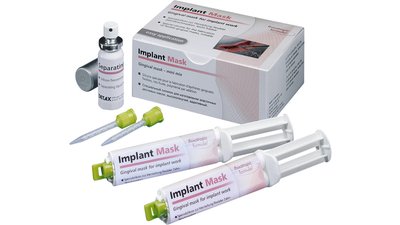Implant Mask - Packung 2 x 10 ml Doppelkartusche mini-mix 1:1 Implant Mask, Zubehör