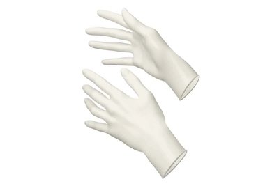 Akzenta Nitrile Top Touch Plus Ultrasoft Star White L vyšetřovací rukavice 100 ks