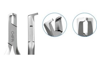 Chifa Kleszcze ortodontyczne dystalne wzmacniane (TC) z długimi rączkami 150mm KO-919-909-HPZMK