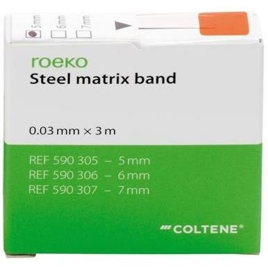 Matrice kovové Roeko v kotoučích Regular šířka 5mm/0,03mm