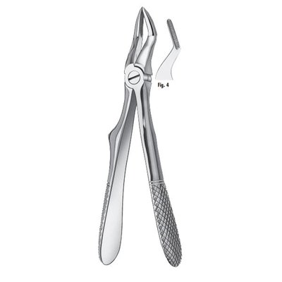 Kleště extrakční dětské, horní čelist, kořeny