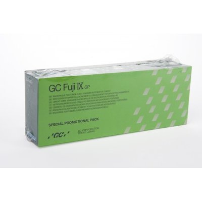 GC Fuji IX GP, 3-2 pkg (3x prášek 15 g : A2, A3, B3; 2x tekutina 6.4 ml)