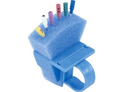 Endozásobník - prsten, modrý