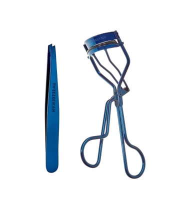 Tweezerman Midnight Cheers sada - kleštičky na řasy a pinzeta