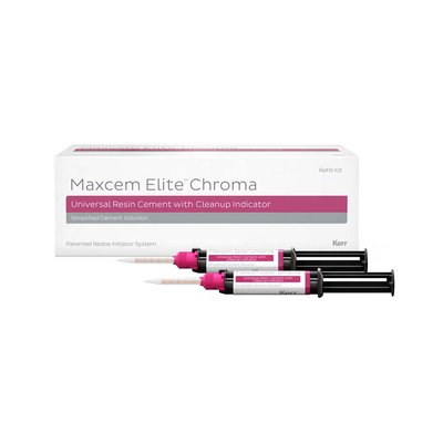 Maxcem Elite Chroma refill 2x5g White (bílá)