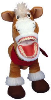 Plyšová hračka kůň