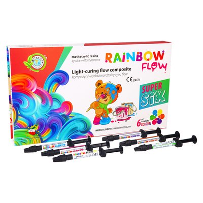 Rainbow Flow Set 1 g x 6 szt. Cerkamed