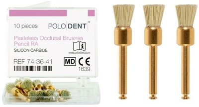 POLODENT Pasteless Occlusal Brushes Pencil