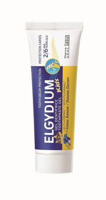 Elgydium Kids Banana dětská zubní pasta 50 ml
