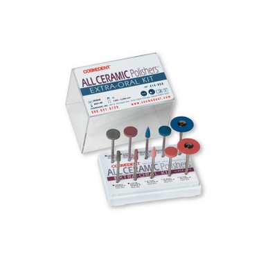 Zestaw All Ceramic Extra-oral - polerowanie tlenku cyrkonu, ceramiki