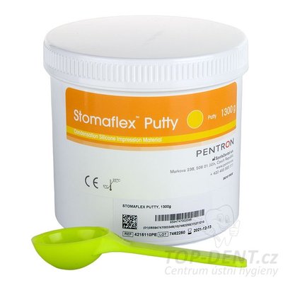 Stomaflex Putty C-silikonová otiskovací hmota, 1300g
