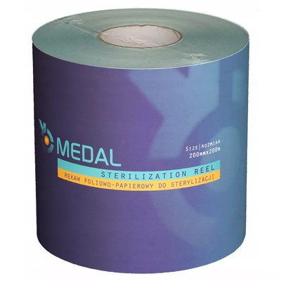 Rękaw do sterylizacji MEDAL 20cm x 200m