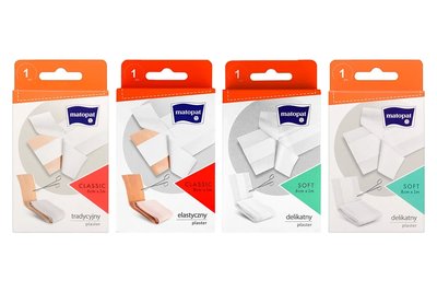 Plaster z opatrunkiem do cięcia 1 m Matopat