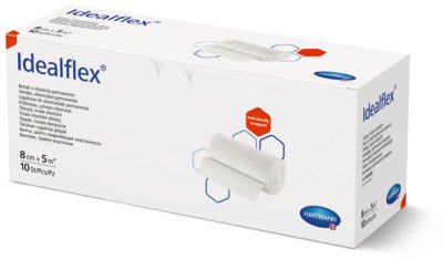 Idealflex pružné obinadlo 8 cm × 5 m 10 ks