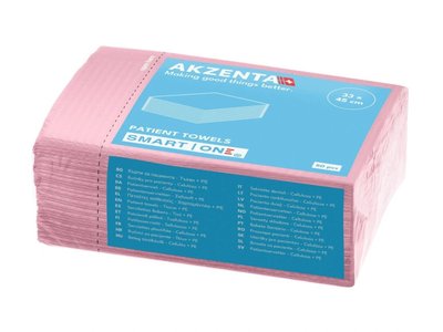 Ochranné roušky pro pacienty, 2-vrstvé, 500ks pink