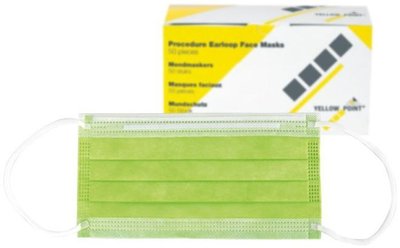 YELLOW POINT ústenky na gumičku, limetkové