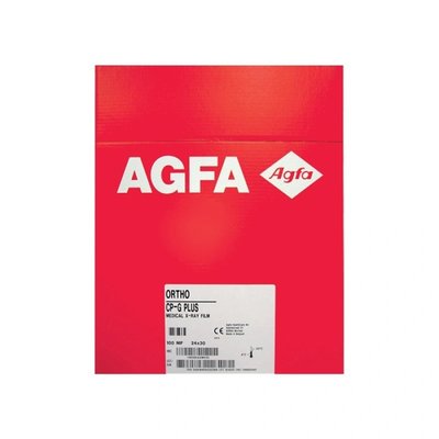 RTG film AGFA CP-G PLUS 15 x 30 cm, 100 ks