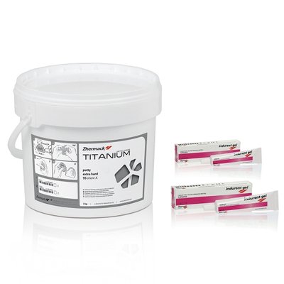 Zhermack Titanium + Indurent Gel