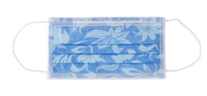 EURONDA Monoart ochranné masky Floral - Modré