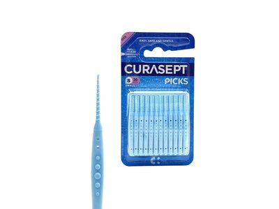 CURASEPT Picks Small 36ks, pouzdro