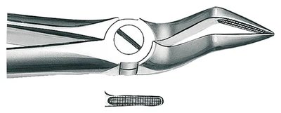 ORBIS Extrakční kleště, tvar 51A, horní kořeny
