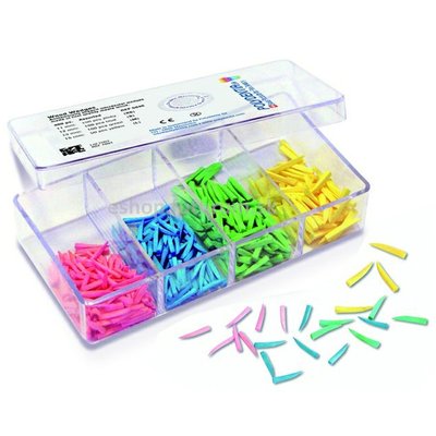 Wood Wedges klínky Assorted Polydentia SA - SET 1– 100ks