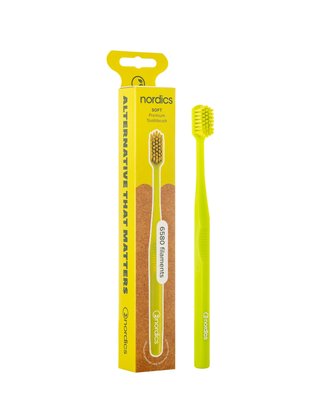 Nordics Premium Soft Green zubní kartáček