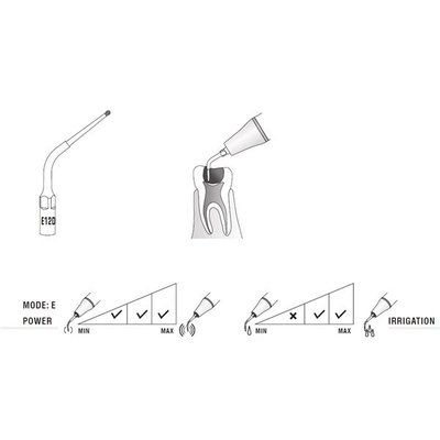 Woodpecker DTE hrot Endo ED12D