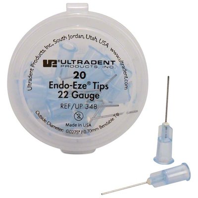 Endo-Eze Tips kanyly 22ga, 20ks modré