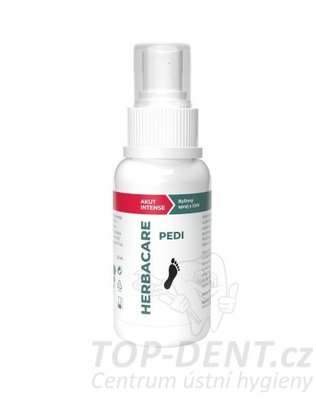 HERBACARE Pedi Akut bylinný sprej s CHX (0,3%) na nohy a nehty, 25 ml