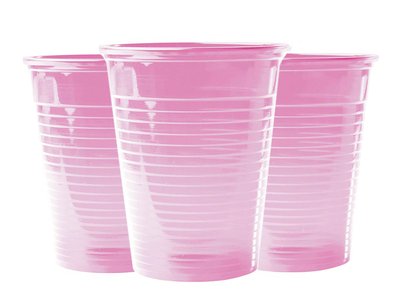 Kelímky, růžové, 3000ks 180ml