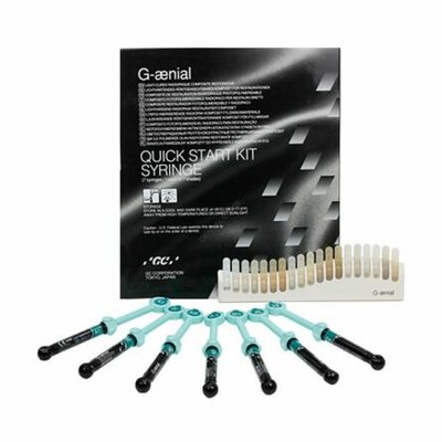 GC G-aenial Quick Start Kit 7 x 4g + 1op C-Pilot VDW